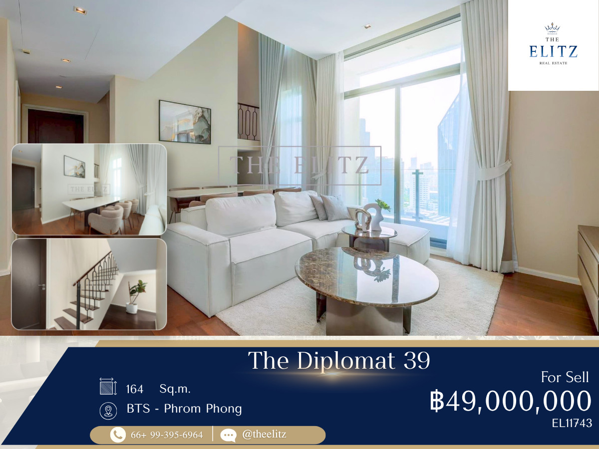 ✨ Live Like Royalty | Super Luxury English-European Style Condo for Sell in Phrom Phong ✨ ✨ Live Like Royalty | Super Luxury English-European Style Condo for Sell in Phrom Phong ✨