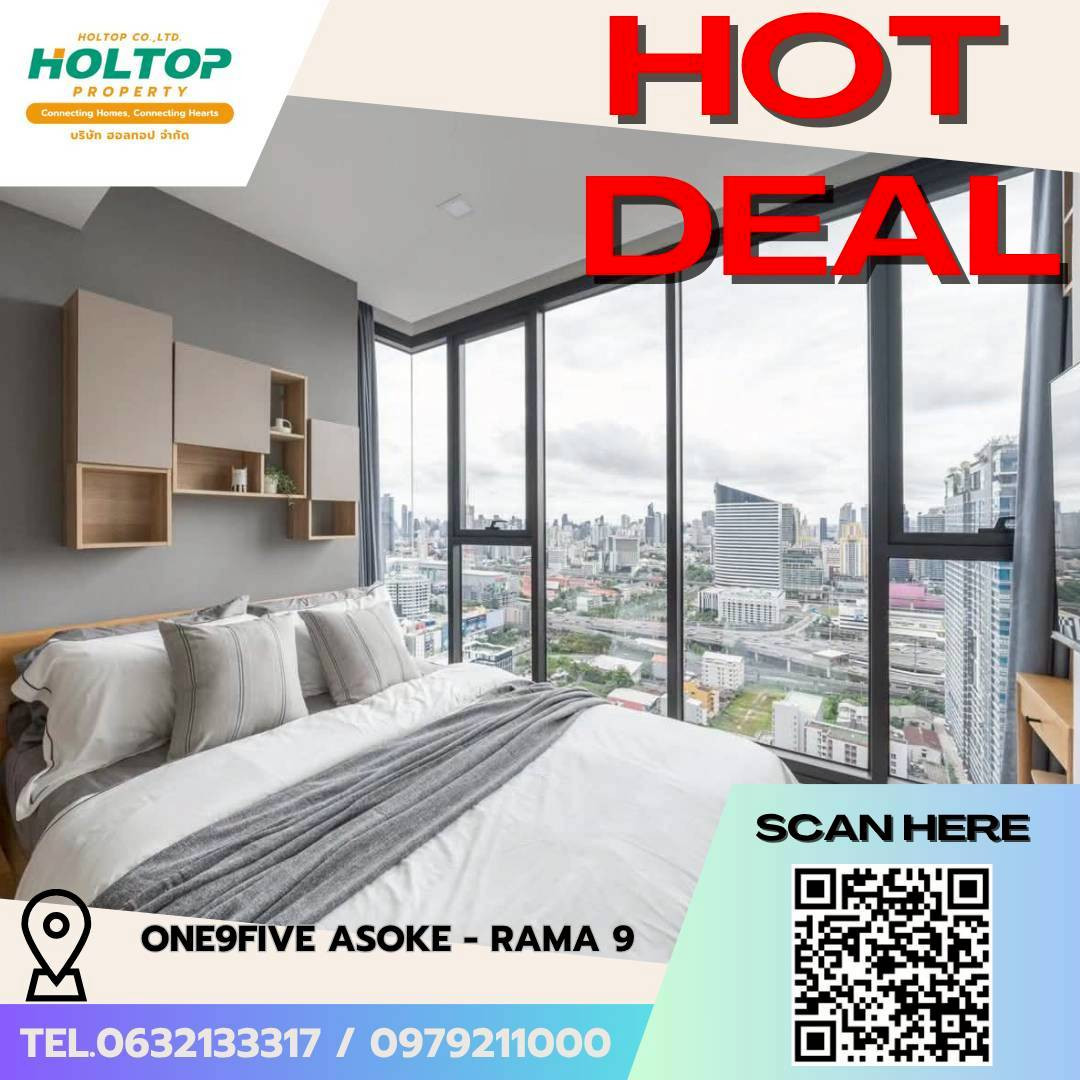 #L667🎉 160669 Condo for rent One9Five Asoke - Rama 9 #L667🎉 160669 Condo for rent One9Five Asoke - Rama 9