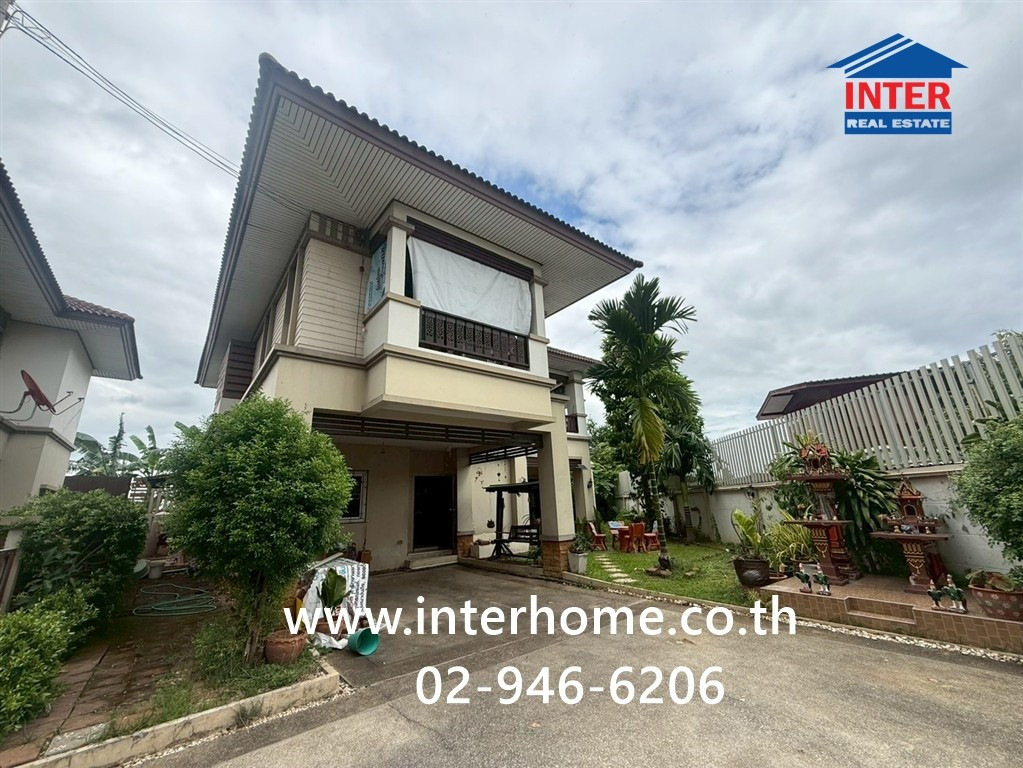 บ้านเดี่ยว 2 ชั้น 101.8 ตร.ว. หมู่บ้านนาราวดี พุทธมณฑลสาย 4 ถนนพุทธมณฑลสาย4 ถนนบรมราชชนนี สามพราน นครปฐม – รูปที่ 3