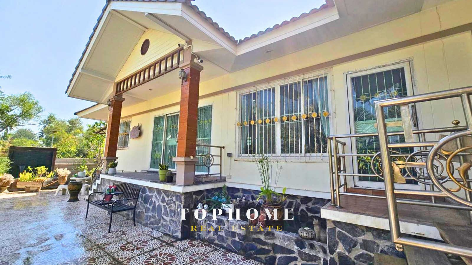 🏡 Urgent sale! Single-storey detached house With almost 1 rai of land @ Khao Raeng Subdistrict, Mueang Ratchaburi District – รูปที่ 2