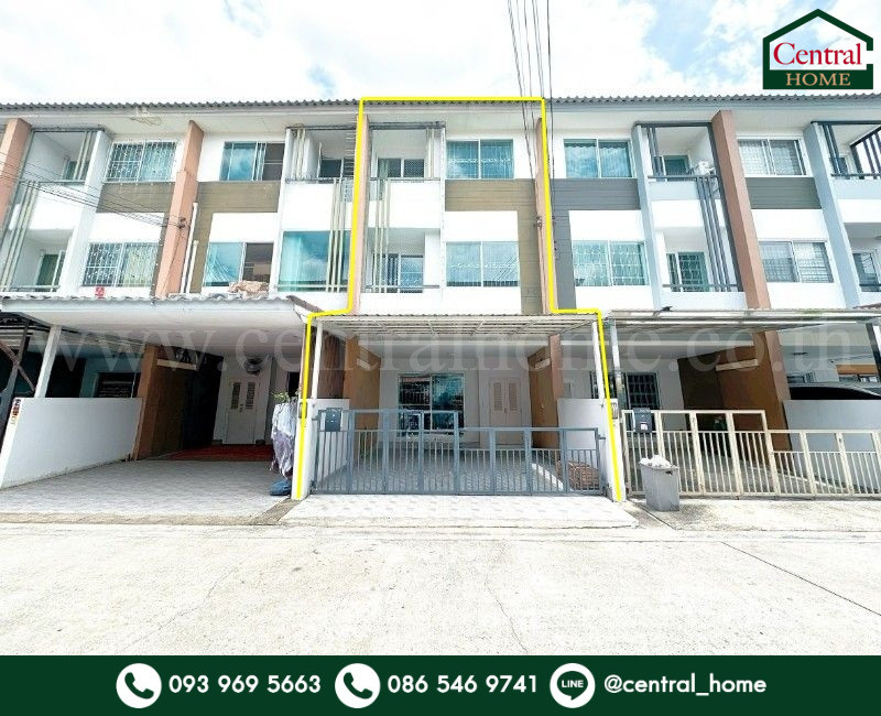 Townhome The Trust City Ngamwongwan 25, beautiful house, cheap price. Townhome The Trust City Ngamwongwan 25, beautiful house, cheap price.