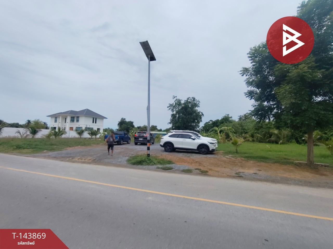 Land for sale in Chathom, area 1 rai 3 ngan 40 sq m, Nakhon Chai Si, Nakhon Pathom. – รูปที่ 4