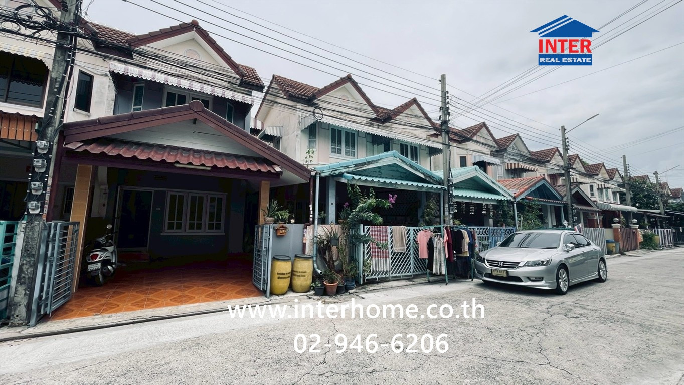 ทาวน์เฮ้าส์ 2 ชั้น 17.5 ตร.ว. หมู่บ้านเพชรงาม แพรกษา1 ใกล้โรงเรียนปทุมคงคา สมุทรปราการ ถนนสุขุมวิท ถนนเทพารักษ์ เมืองสมุทรปราการ สมุทรปราการ – รูปที่ 2