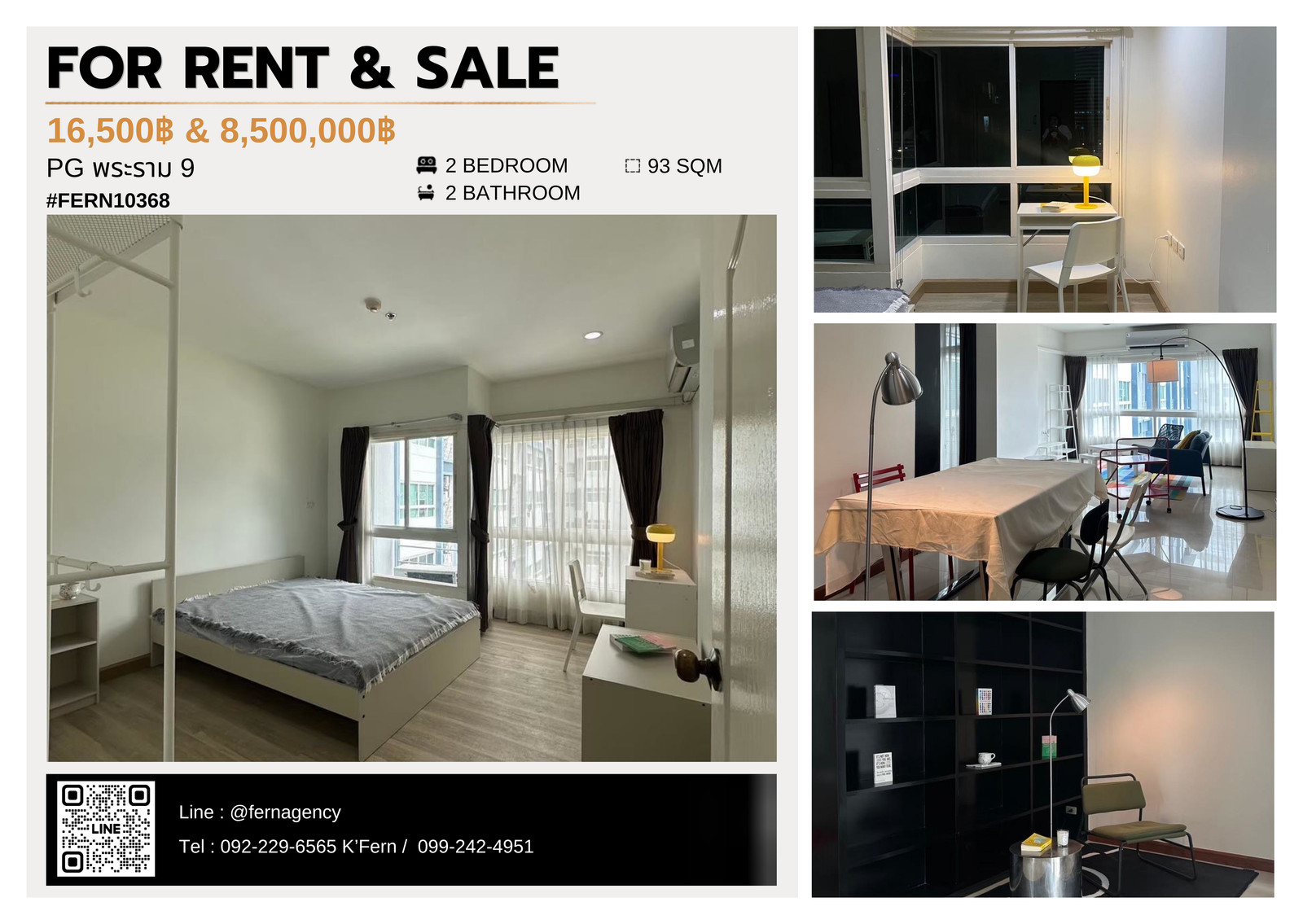 Condo for sale PG Rama 9, Asoke-Rama 9 location, ready to move in, fully furnished!!! Condo for sale PG Rama 9, Asoke-Rama 9 location, ready to move in, fully furnished!!!