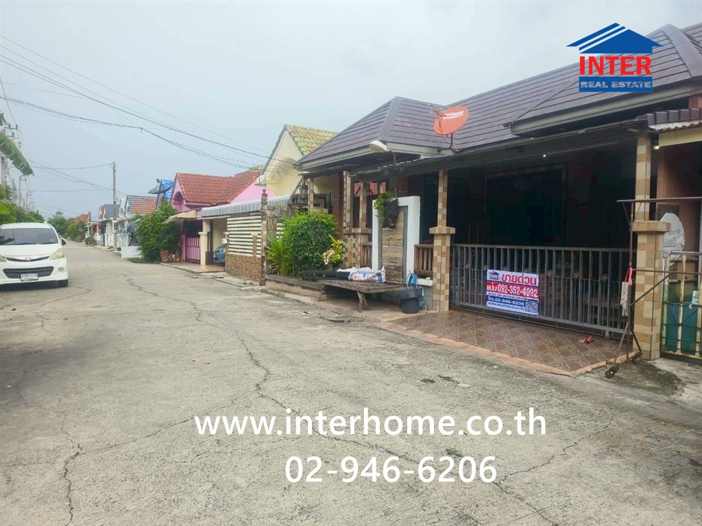 บ้านเดี่ยว 1 ชั้น 27.6 ตร.ว. หมู่บ้านนันทวัน10 ซอยเลียบวารี53 ถนนเลียบวารี เขตหนองจอก กรุงเทพมหานคร – รูปที่ 4