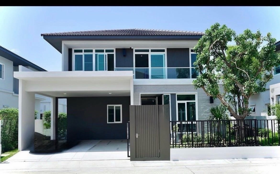 ขายบ้านเดี่ยว มัณฑนา 2 บางนา กม.7 หลังใหญ่ 4 ห้องนอน ใกล้ Mega Bangna และโรงเรียนนานาชาติ เหมาะลงทุนมีผู้เช่า