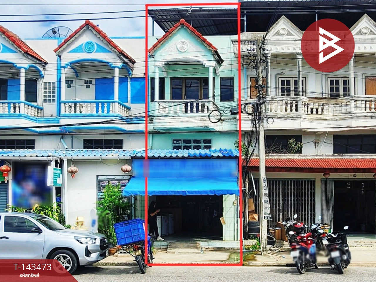 2-story townhouse for sale, area 18 sq m, Thap Than, Uthai Thani. – รูปที่ 2