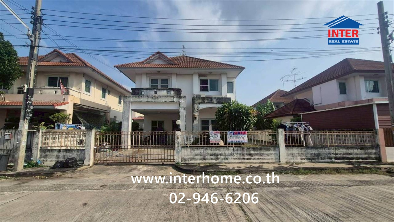 บ้านเดี่ยว 2 ชั้น 60 ตร.ว. หมู่บ้านศิริวรรณ-ชวนชม ซอยนาทอง ถนนบางกรวย-ไทรน้อย บางบัวทอง นนทบุรี – รูปที่ 2