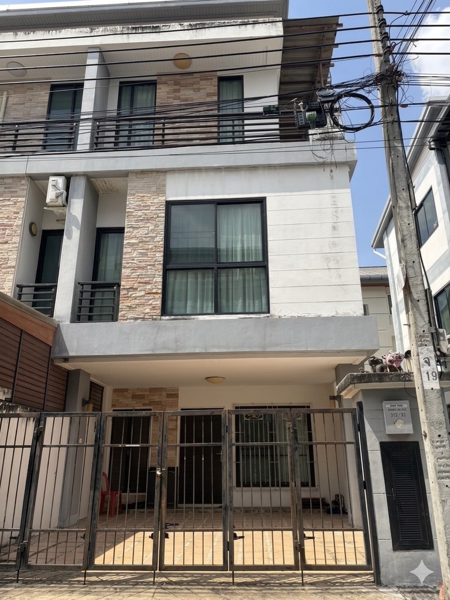 🏡 Merritt Place เฟส 3 ลาดพร้าว 87/101 แยก 39 หลังมุม 17.5 ตร.วา จอดรถ 2 คัน น้ำไม่ท่วม โครงสร้างแข็งแรง เพียง 3.5 ล้านบาท ติดต่อ 065-536-5165
