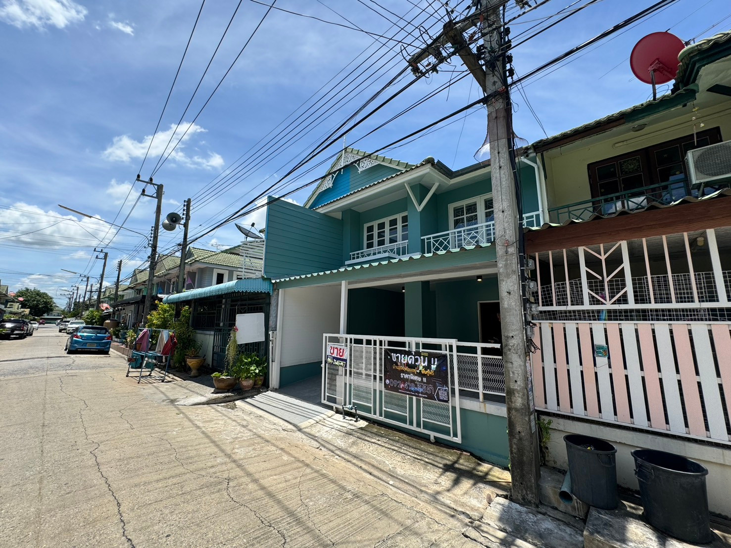 ขายทาวน์เฮาส์ บ้านพฤกษา 12 รังสิต-คลองสาม (Baan Pruksa 12 Rangsit-Klong 3)  ตกแต่งใหม่ทั้งหลัง  ใกล้ตลาดเช้าในโครงการ  มีรถตู้ไปฟิวเจอร์ฯ เดินทางสะดวก  – รูปที่ 2