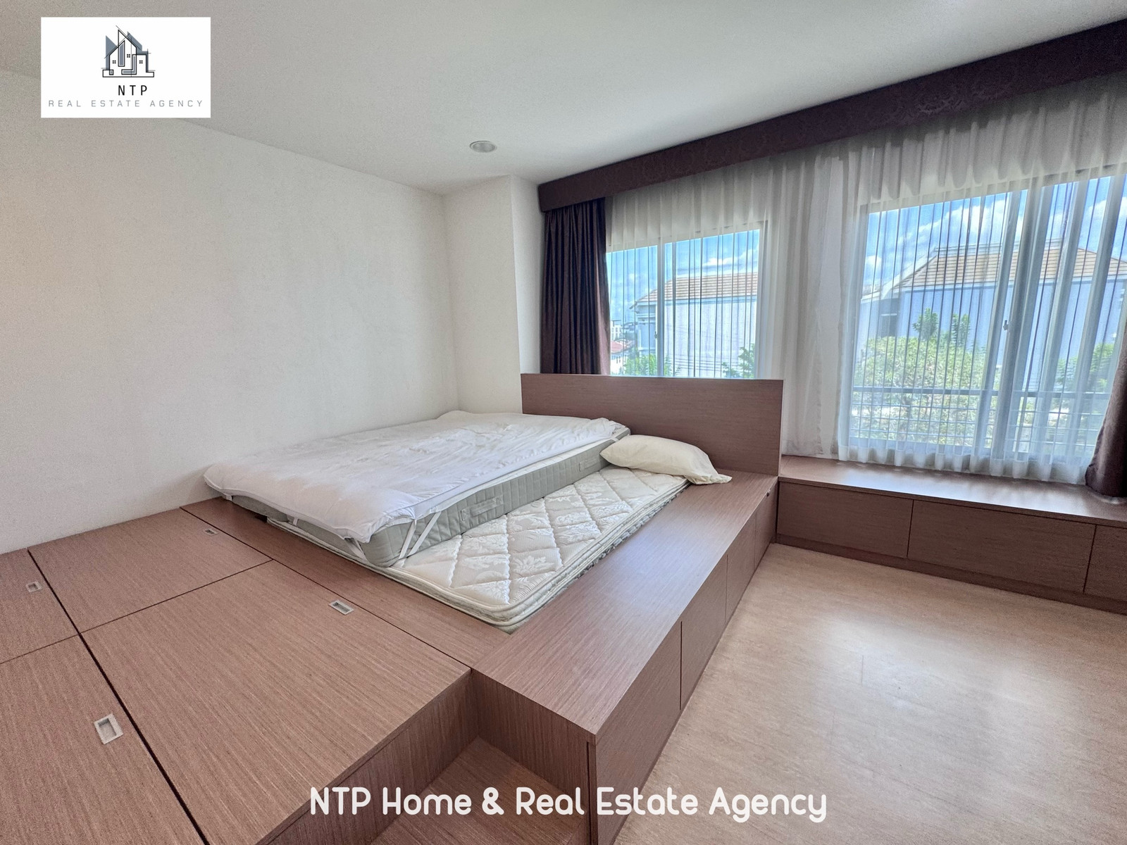For sale|rent 3-story townhome, garden view, village next to Suksawat main road. Next to BTS station🚝 – รูปที่ 4