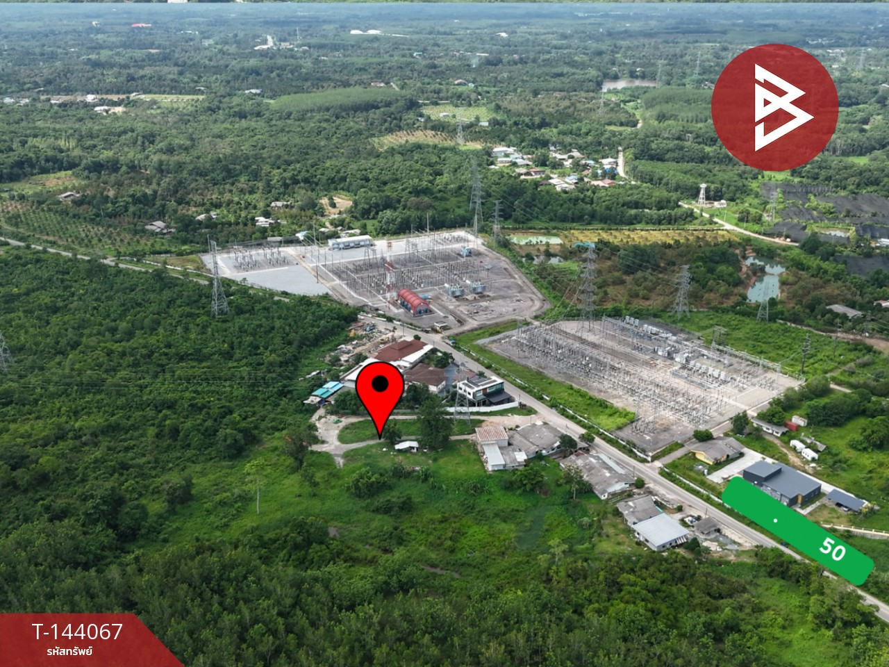 Land for sale, area 6 rai 1 ngan 68.4 sq m, Salaeng, Chanthaburi. – รูปที่ 3