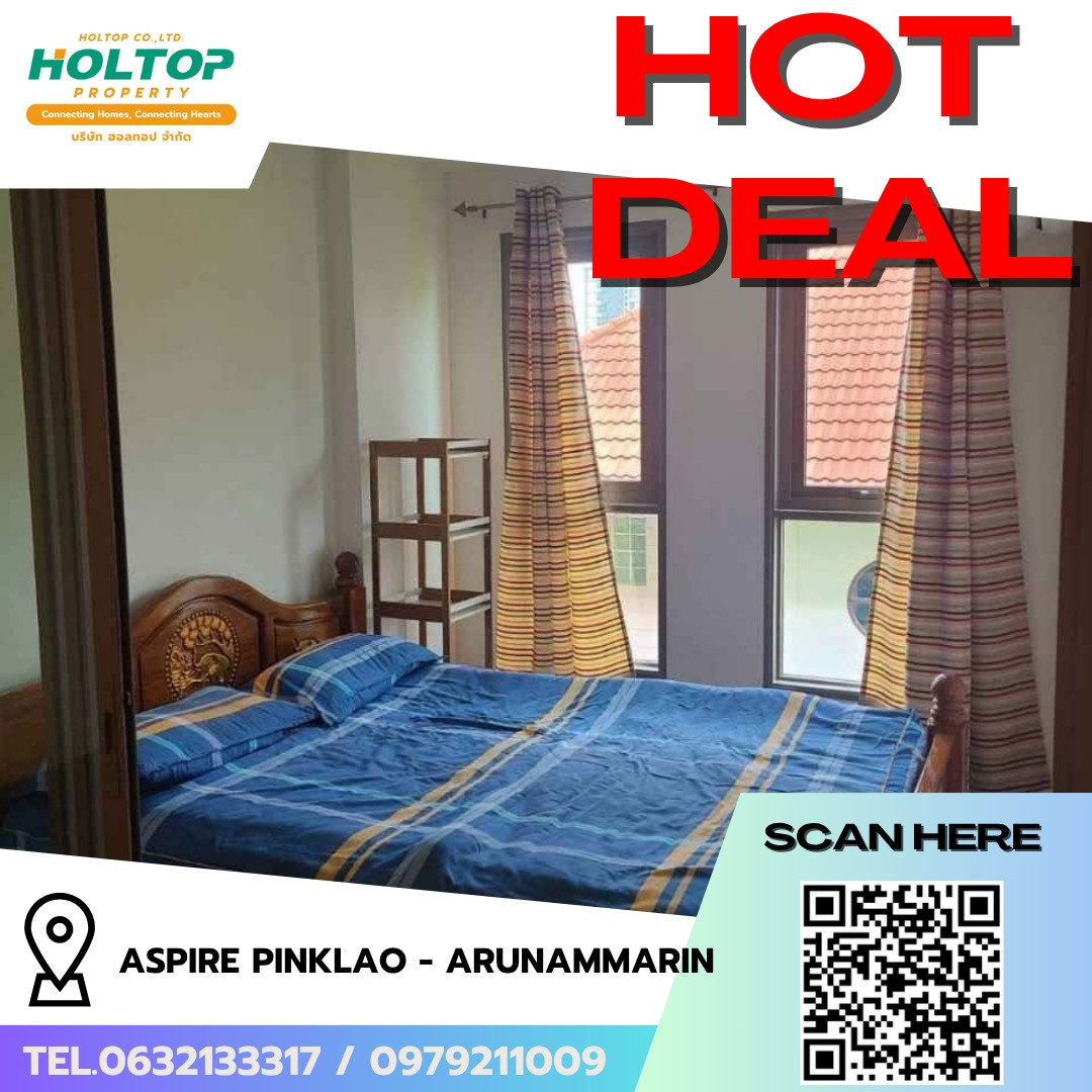 #R10330 🎉 200669 Condo for rent: Aspire Pinklao - Arunammarin (Previous code R3267) #R10330 🎉 200669 Condo for rent: Aspire Pinklao - Arunammarin (Previous code R3267)