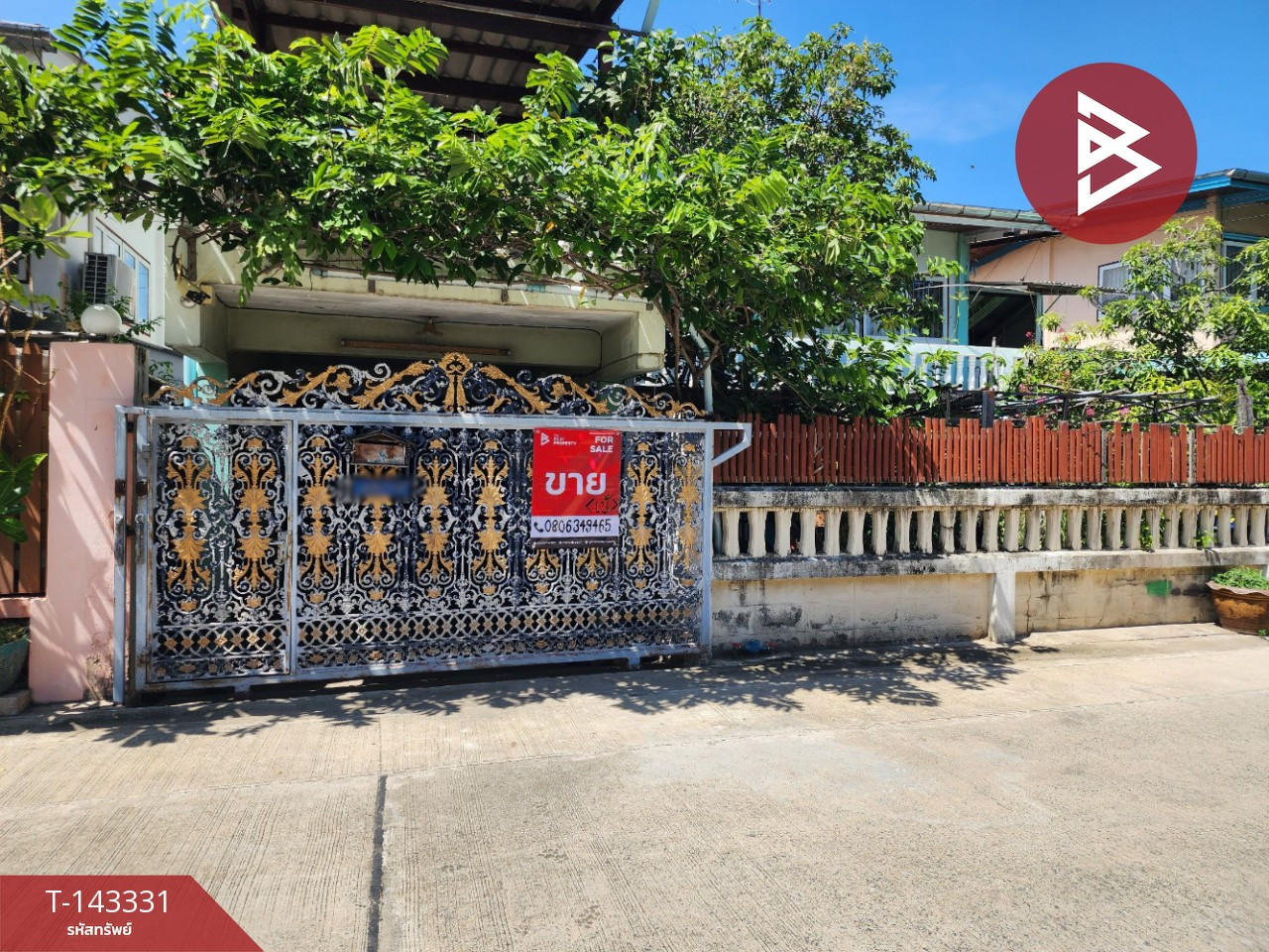 Single house for sale Soi Suksawat 70, area 50 sq m, Phra Pradaeng, Samut Prakan