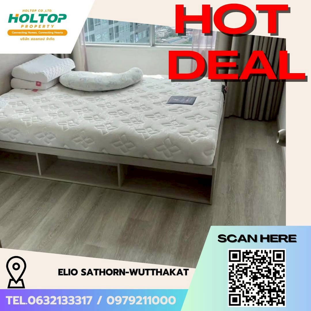  #L860🎉 270669 Condo for Rent – Elio Sathorn–Wutthakat