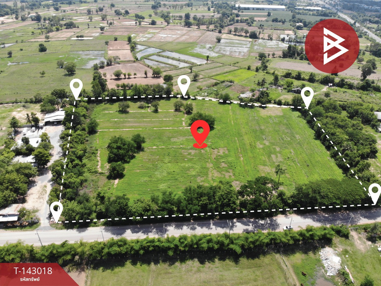 Land for sale, area 15 rai 2 ngan 58.6 sq m, Don Han, Khon Kaen. – รูปที่ 3