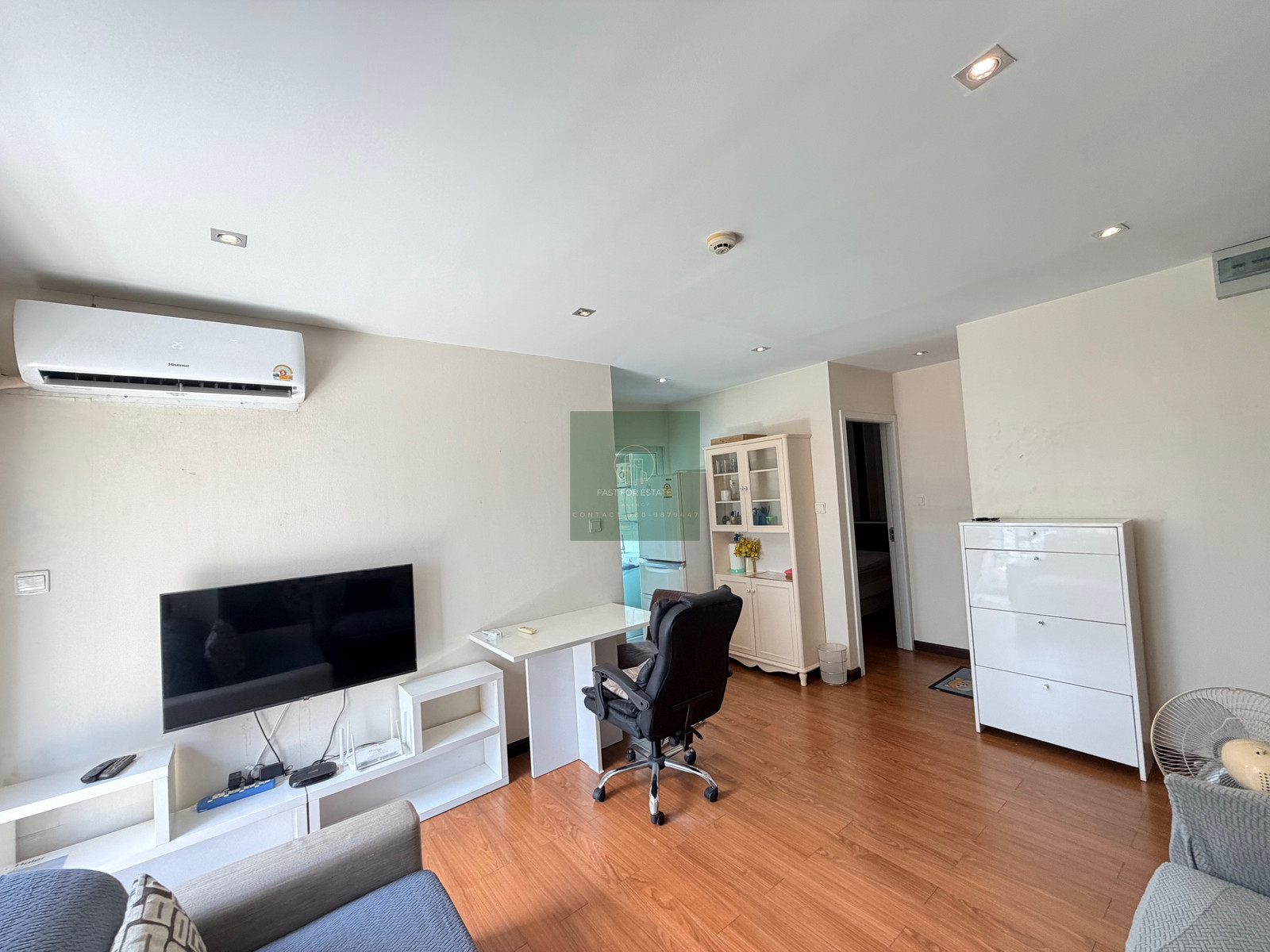For rent, 2 bedrooms, never rented out, Ables condo lat phrao27, Lat Phrao 27, reserve now. – รูปที่ 3