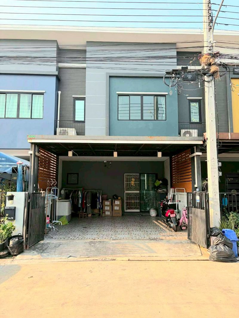 2-story townhome for sale, The Palette Rangsit-Khlong 2, area 22 square meters, 3 bedrooms, Khlong Luang Subdistrict, Khlong Luang District. Pathum Thani Province 2-story townhome for sale, The Palette Rangsit-Khlong 2, area 22 square meters, 3 bedrooms, Khlong Luang Subdistrict, Khlong Luang District. Pathum Thani Province