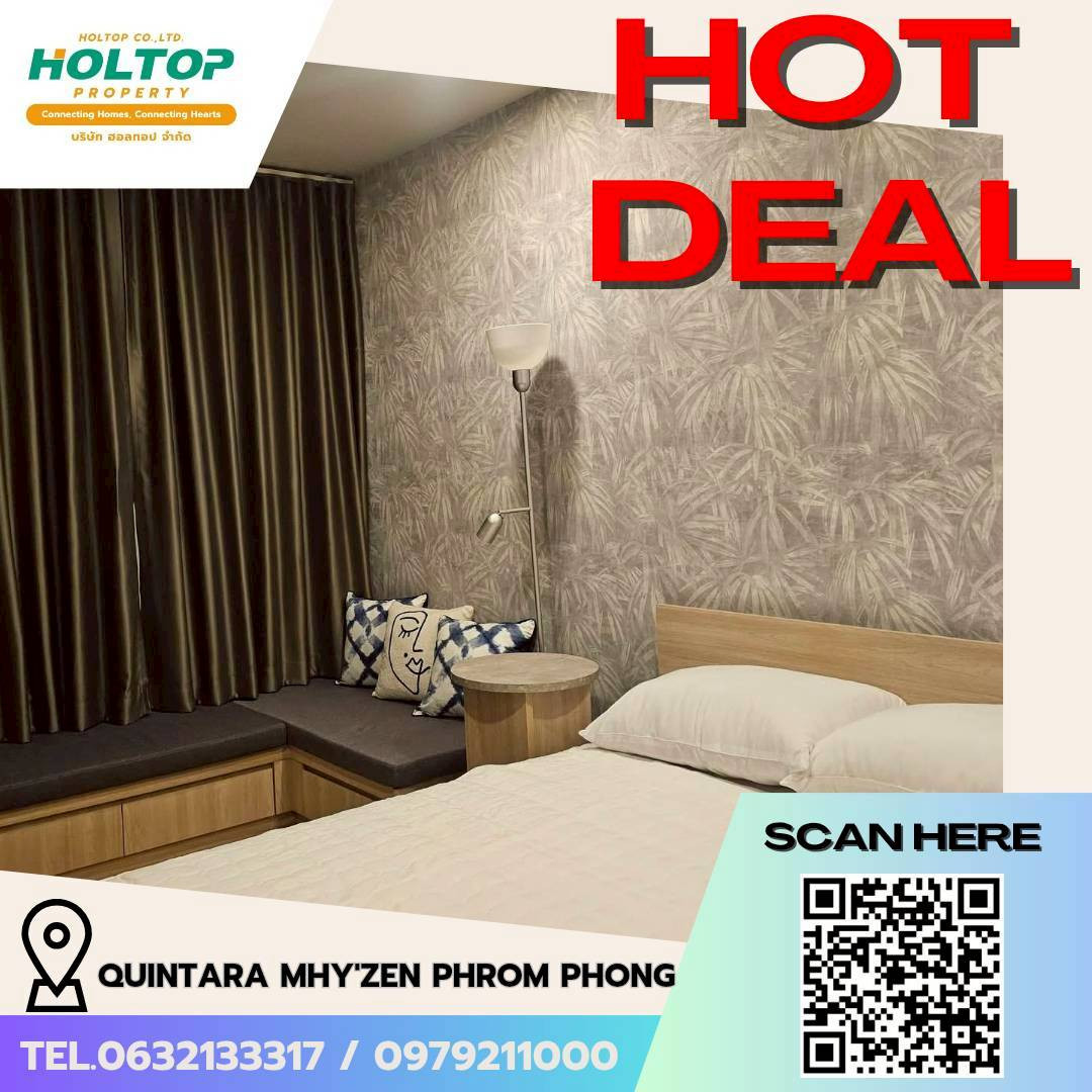 #L725🎉 180669 Condo for Rent: QUINTARA MHy'ZEN PHROM PHONG #L725🎉 180669 Condo for Rent: QUINTARA MHy'ZEN PHROM PHONG