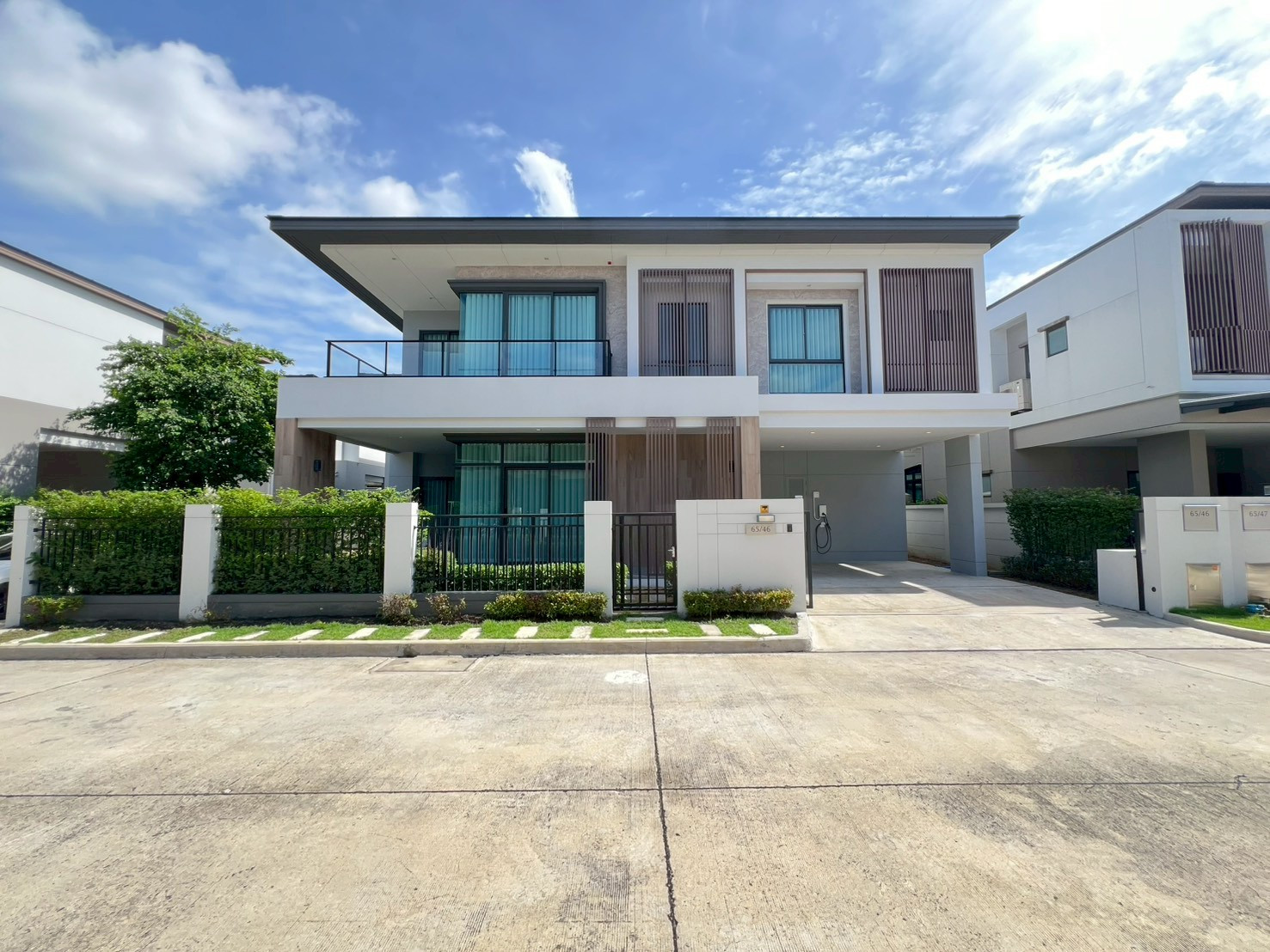 Single house for rent Bangkok Boulevard Chaengwattana, Ratchapruek, near Singapore International School Single house for rent Bangkok Boulevard Chaengwattana, Ratchapruek, near Singapore International School
