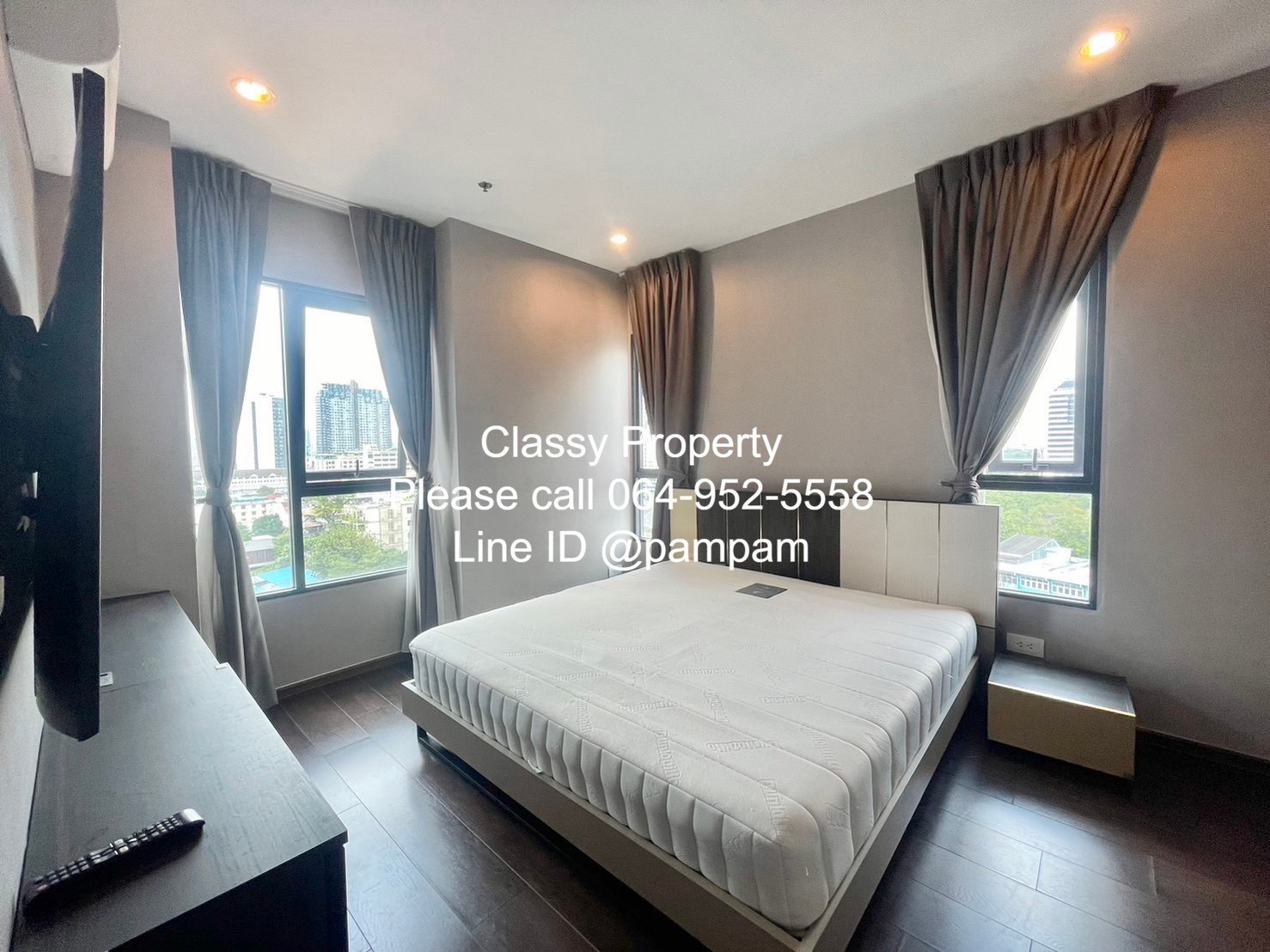 *** Condo for rent : C Ekkamai 2 Bedrooms  Fully furnished 2 TV Unblock view Special price 35,000 Baht 🔥🔥🔥*** – รูปที่ 3