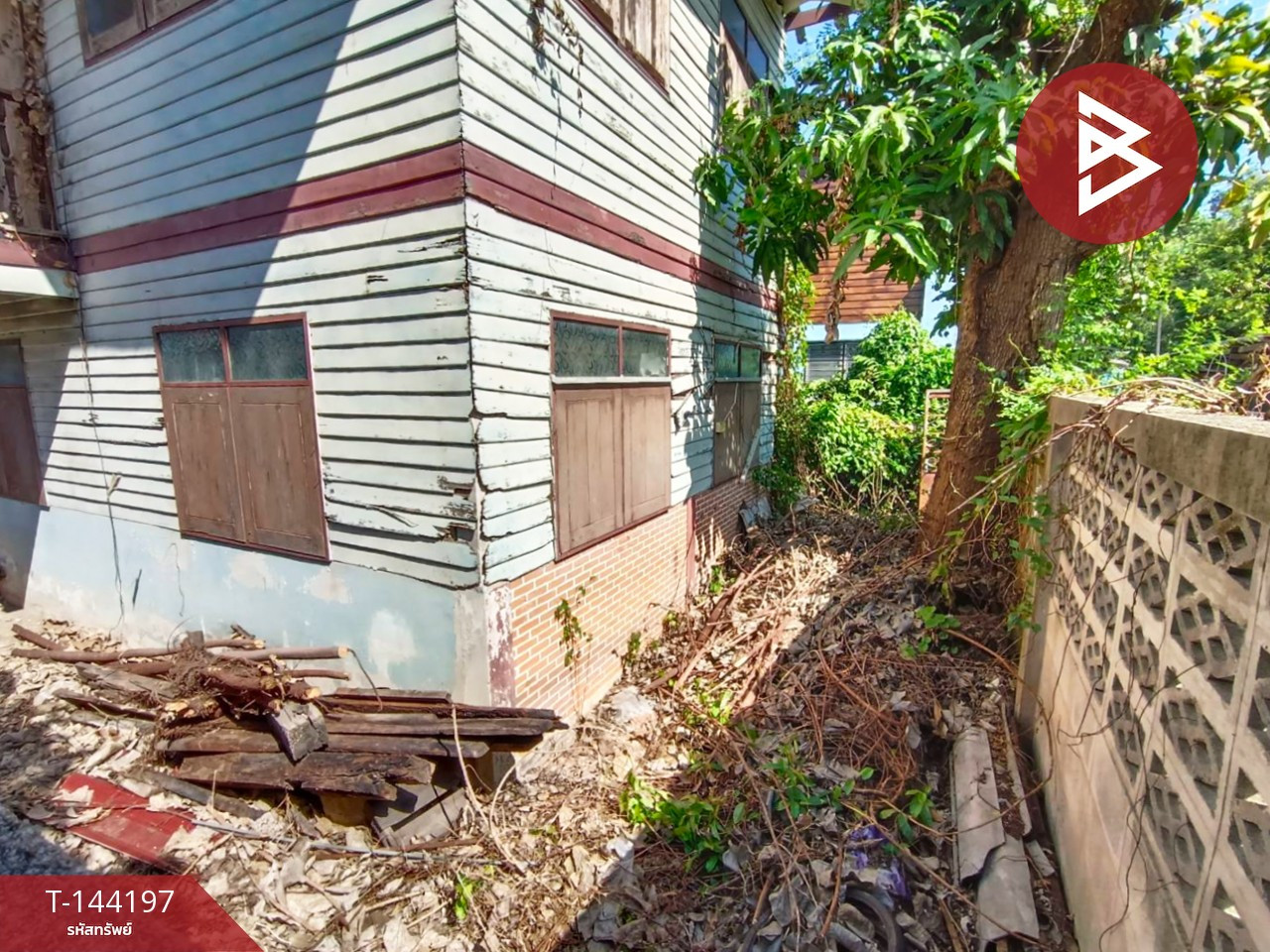 Land for sale with wooden house, area 50 sq m, Phasi Charoen, Bangkok. – รูปที่ 3