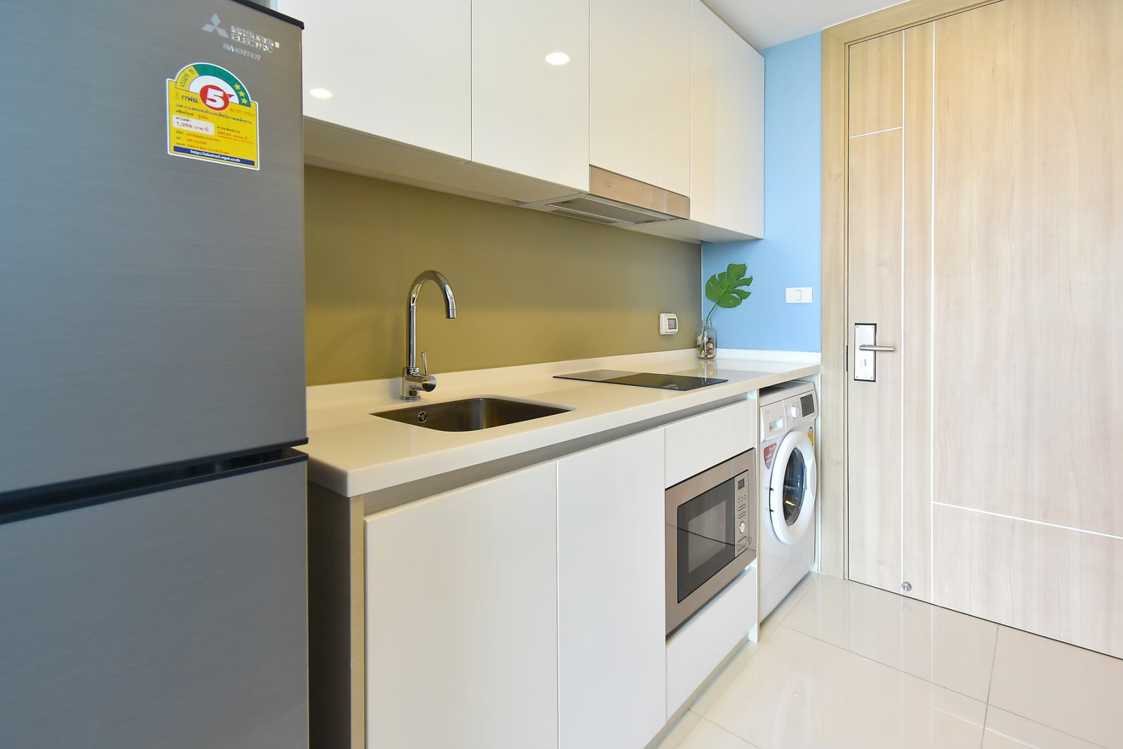 ✨ () The Riviera Wongamat Beach | ห้องสตูดิโอ  เฟอร์ครบ🌊(คอม 83,000) – รูปที่ 4