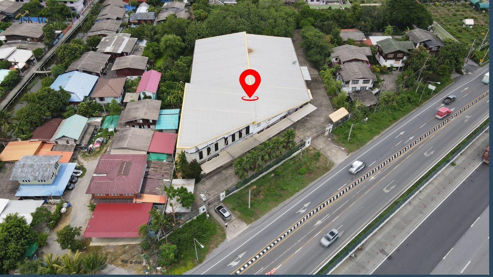 🔥 ขายและให้เช่า  อาคารสำนักงาน/ โชว์รูม/โรงงาน/โกดัง ทำเลทองติดถนนเลียบทางด่วนกาญจนาภิเษก ด่านทับช้าง 🔥 – รูปที่ 2