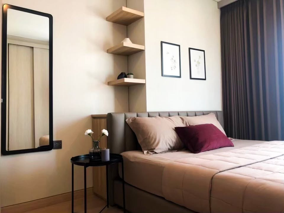🔥Condo for sale Lumpini Suite Din Daeng-Ratchaprarop Condo with potential location next to the main road.  Beautiful, comfortable room on the 22nd floor ✅ Decorated with furniture, move in immediately.