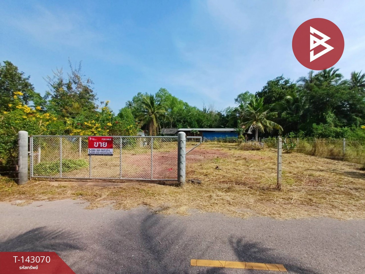 Land for sale, area 1 ngan 61.5 sq m, Amphawa, Samut Songkhram. Land for sale, area 1 ngan 61.5 sq m, Amphawa, Samut Songkhram.
