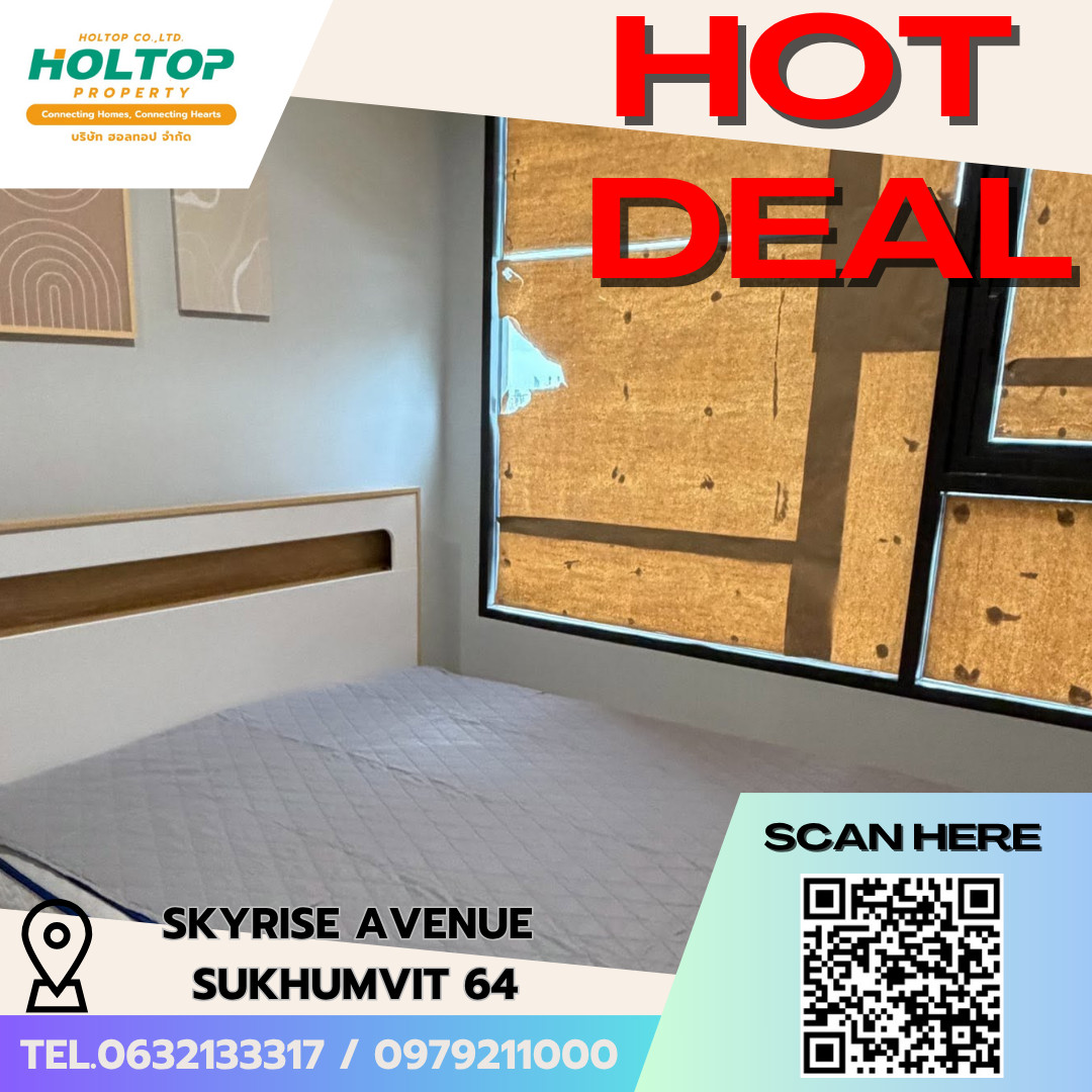 #E963💕140669 Condo for Rent: Skyrise Avenue Sukhumvit 64 #E963💕140669 Condo for Rent: Skyrise Avenue Sukhumvit 64