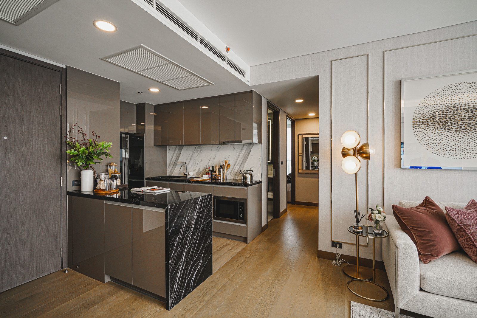Wyndham Bangkok Queen คอนโดกลางเมืองห้องใหญ่ 2 ห้องนอนพร้อมบริการโรงแรม – รูปที่ 3