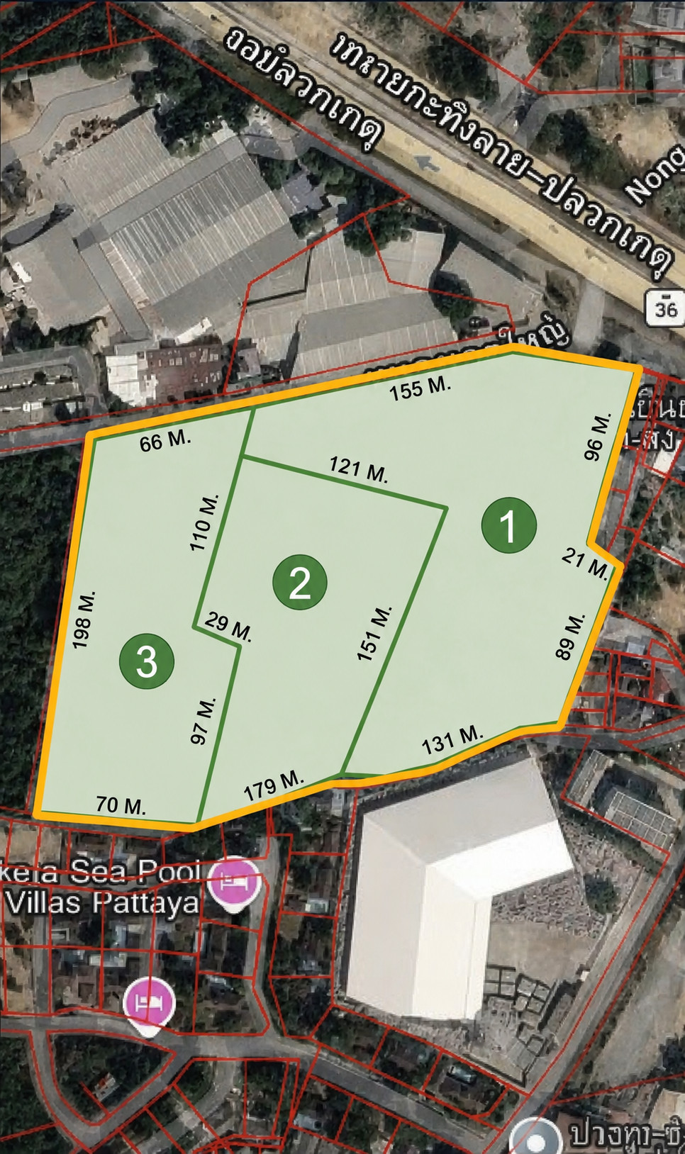 ขายที่ดินเปล่าพัทยา
