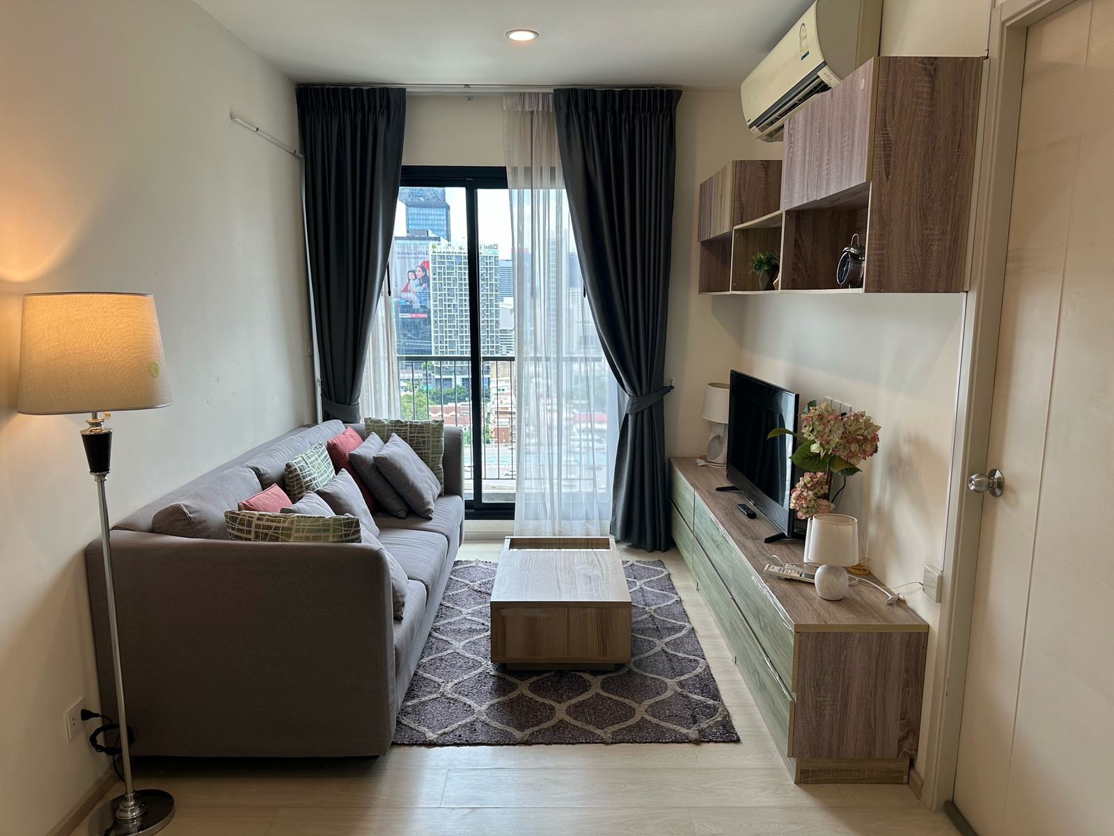 Life asoke Best price🔥 Nicely decorated Direct access to MRT Petchaburi !  – รูปที่ 3