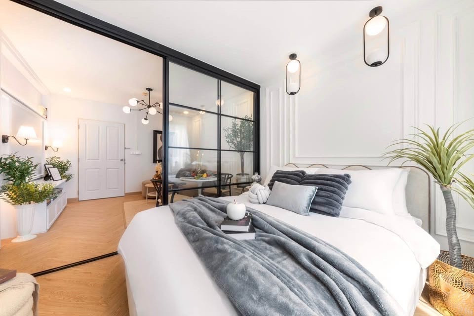 🔥Beautiful room, ready to transfer. If interested, please talk to us 
 D Condo Ramindra (D Condo Ramindra) – รูปที่ 4