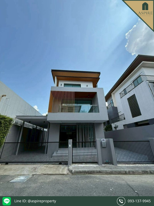 [ขาย] 8.55 ล้านบาท บ้านเดี่ยว 3 ชั้น รีโนเวทใหม่ พร้อมเข้าอยู่