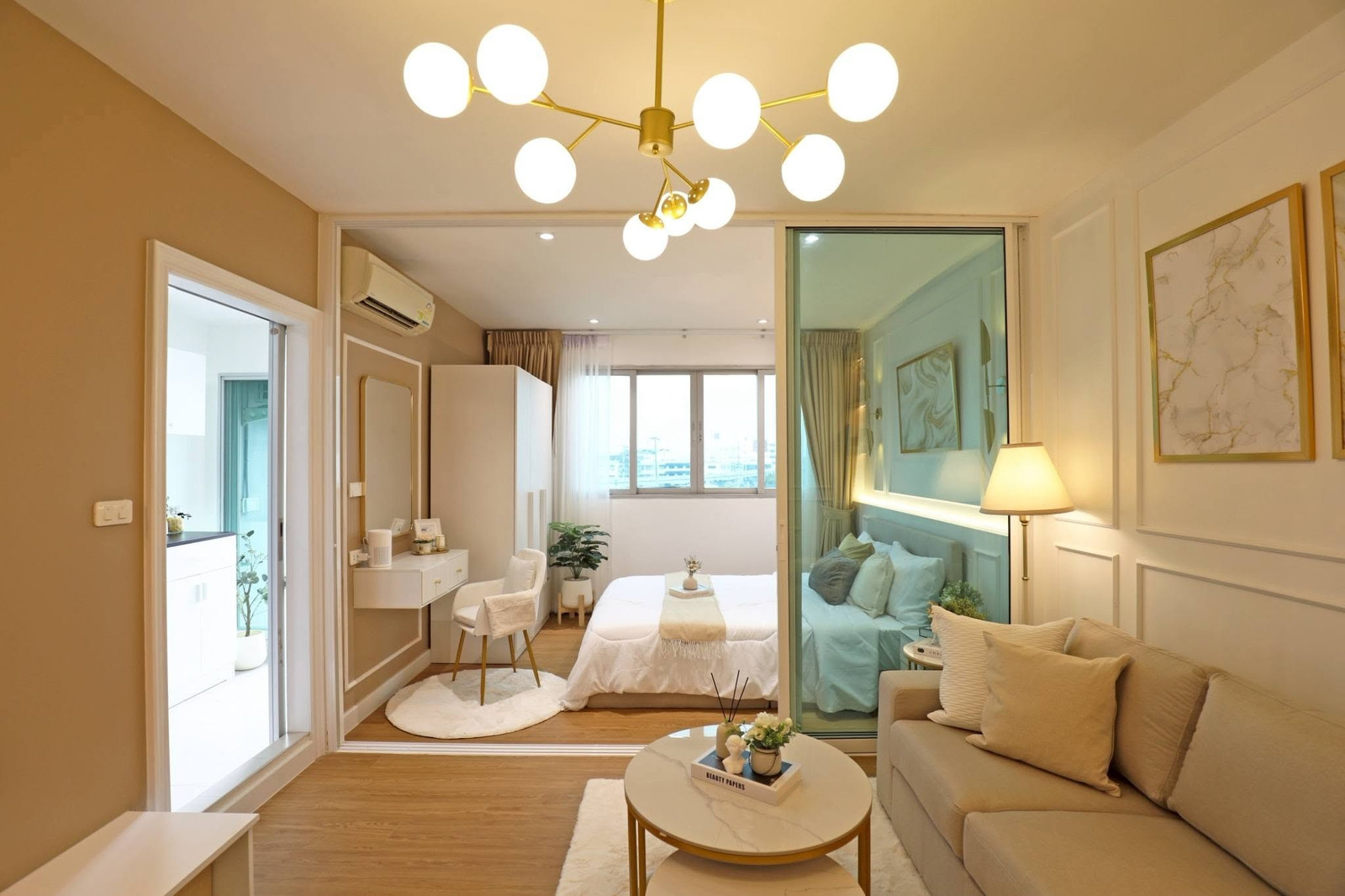 🔥For sale 🌟Newly renovated room 🧳Ready to move in 🏢D Condo Ramintra 30.18 sq m. 🔥For sale 🌟Newly renovated room 🧳Ready to move in 🏢D Condo Ramintra 30.18 sq m.