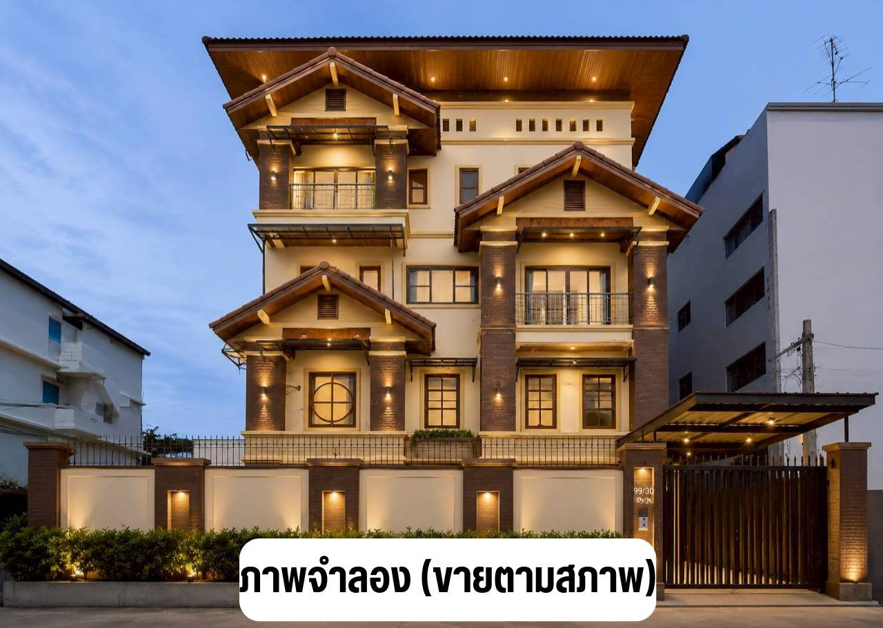 บ้านเดี่ยว 3 ชั้น พร้อมชั้นลอยและดาดฟ้า ( แปลงมุม ) ถนนเสนานิคม 1 ซอย 26 จตุจักร กรุงเทพ  เปิดราคาพิเศษ คุ้มค่ากับทำเลศักยภาพ ใจกลางเมือง ตอบโจทย์ทั้งอยู่อาศัยและการทำธุรกิจ – รูปที่ 3