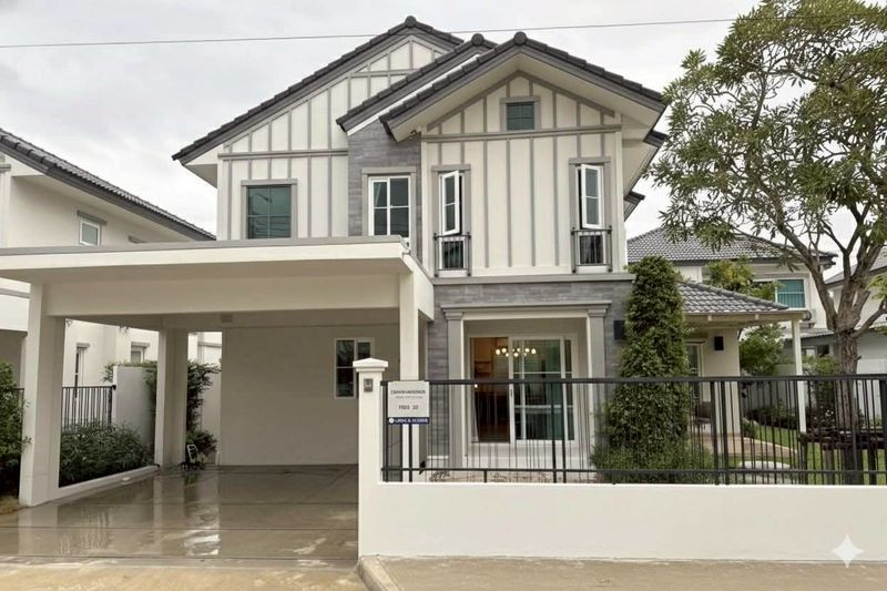 Single house for rent, Villaggio 3 Srinakarin-Bangna, area 66 square meters, 4 bedrooms, ready to move in, Bang Kaeo Subdistrict, Bang Phli District, Samut Prakan Province. Single house for rent, Villaggio 3 Srinakarin-Bangna, area 66 square meters, 4 bedrooms, ready to move in, Bang Kaeo Subdistrict, Bang Phli District, Samut Prakan Province.