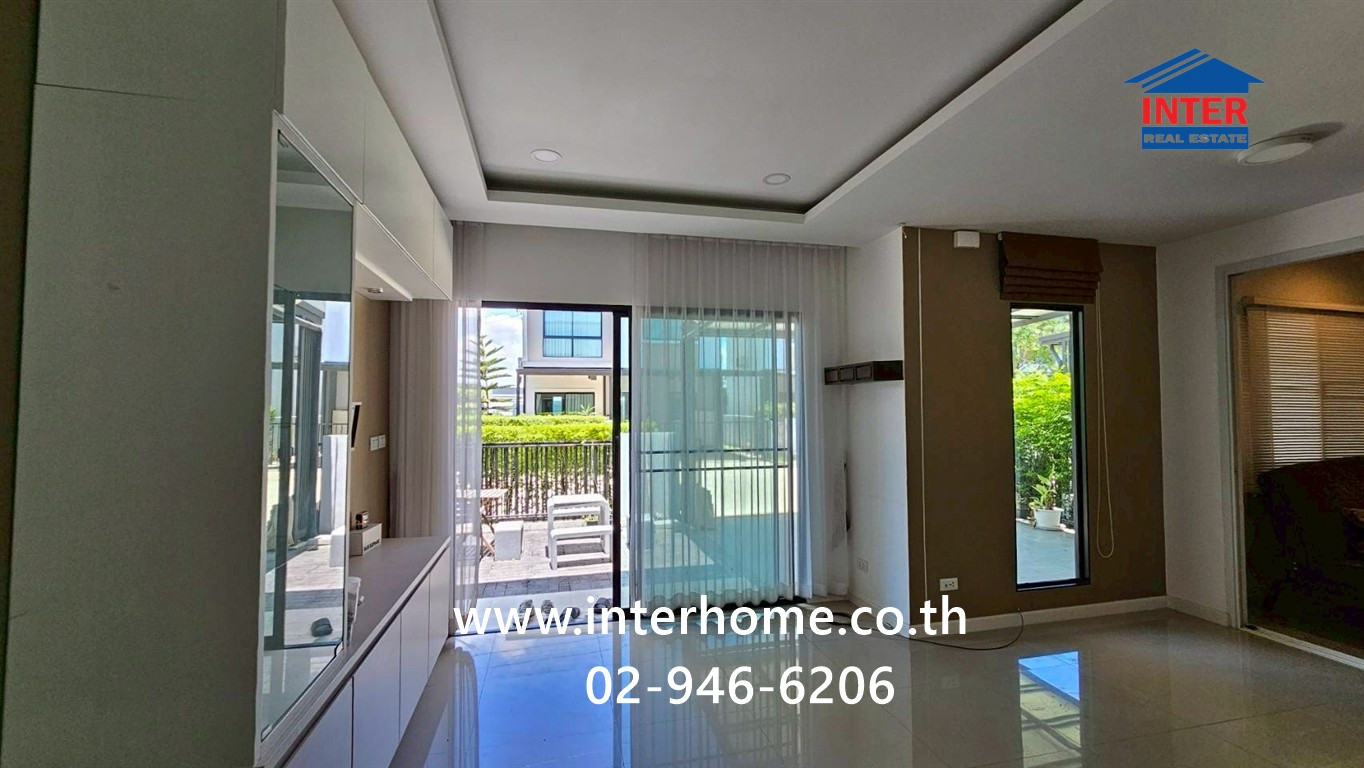บ้านเเฝด 2 ชั้น 35.3 ตร.ว. หมู่บ้านอีโคเฮ้าส์ วงแหวน-ลำลูกกา ใกล้มหาวิทยาลัยเทคโนโลยีราชมงคลธัญบุรี ถนนเลียบมอเตอร์เวย์ ลำลูกกา ปทุมธานี – รูปที่ 4