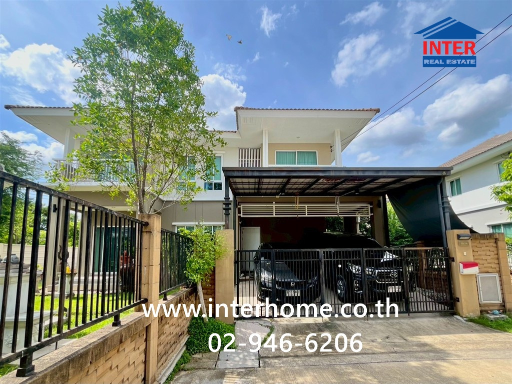 บ้านเดี่ยว 2 ชั้น 74.8 ตร.ว. หมู่บ้านดีไลท์แอทซีน วัชรพล-จตุโชติ ถนนสุขาภิบาล5 ถนนวัชรพล เขตสายไหม กรุงเทพมหานคร – รูปที่ 2