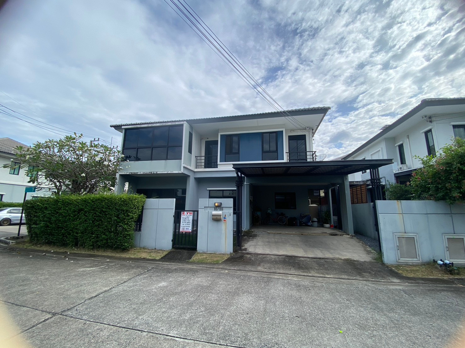 For sale cheap, 2-story detached house, corner house, Delight Village, Wongwaen-Watcharaphon, Lam Luk Ka Khlong 3, size 52 sq m. For sale cheap, 2-story detached house, corner house, Delight Village, Wongwaen-Watcharaphon, Lam Luk Ka Khlong 3, size 52 sq m.