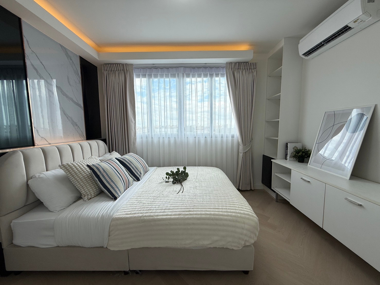 Condo 2 bedrooms, 2 bathrooms, D Condo Ramindra, near MRT Mayalap. Condo 2 bedrooms, 2 bathrooms, D Condo Ramindra, near MRT Mayalap.