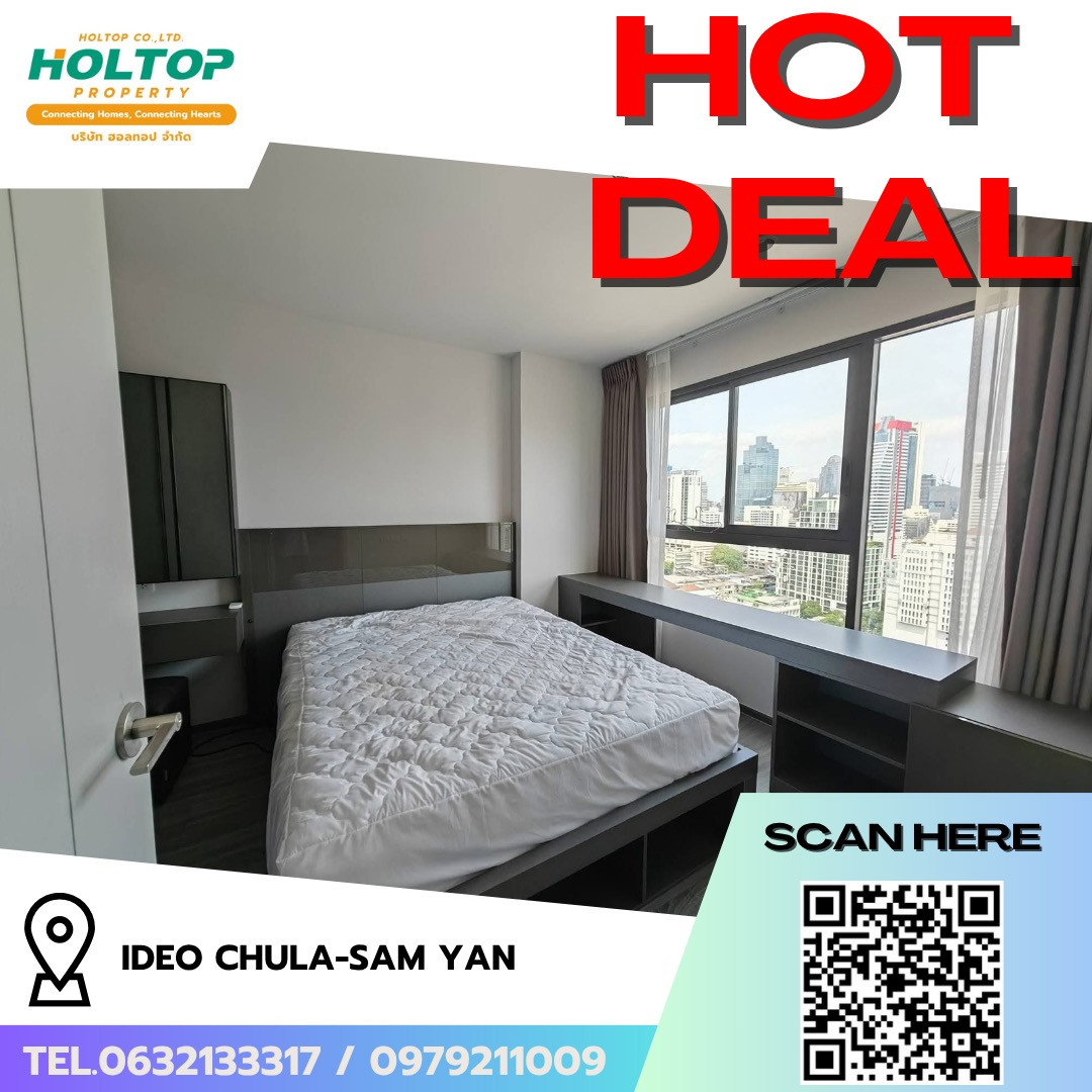 #R10367 🎉 210669 Condo for rent IDEO Chula-Sam Yan. #R10367 🎉 210669 Condo for rent IDEO Chula-Sam Yan.