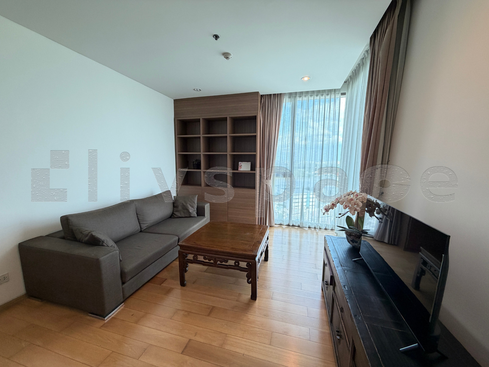▚ LK148ツ ห้องมุมชั้นสูงวิวแม่น้ำเต็มตา The Breeze Narathiwas 1 ห้องนอน 1 ห้องน้ำ 47.34 ตร.ม. แต่งสวย ไซส์ใหญ่ พร้อมอยู่ – รูปที่ 3