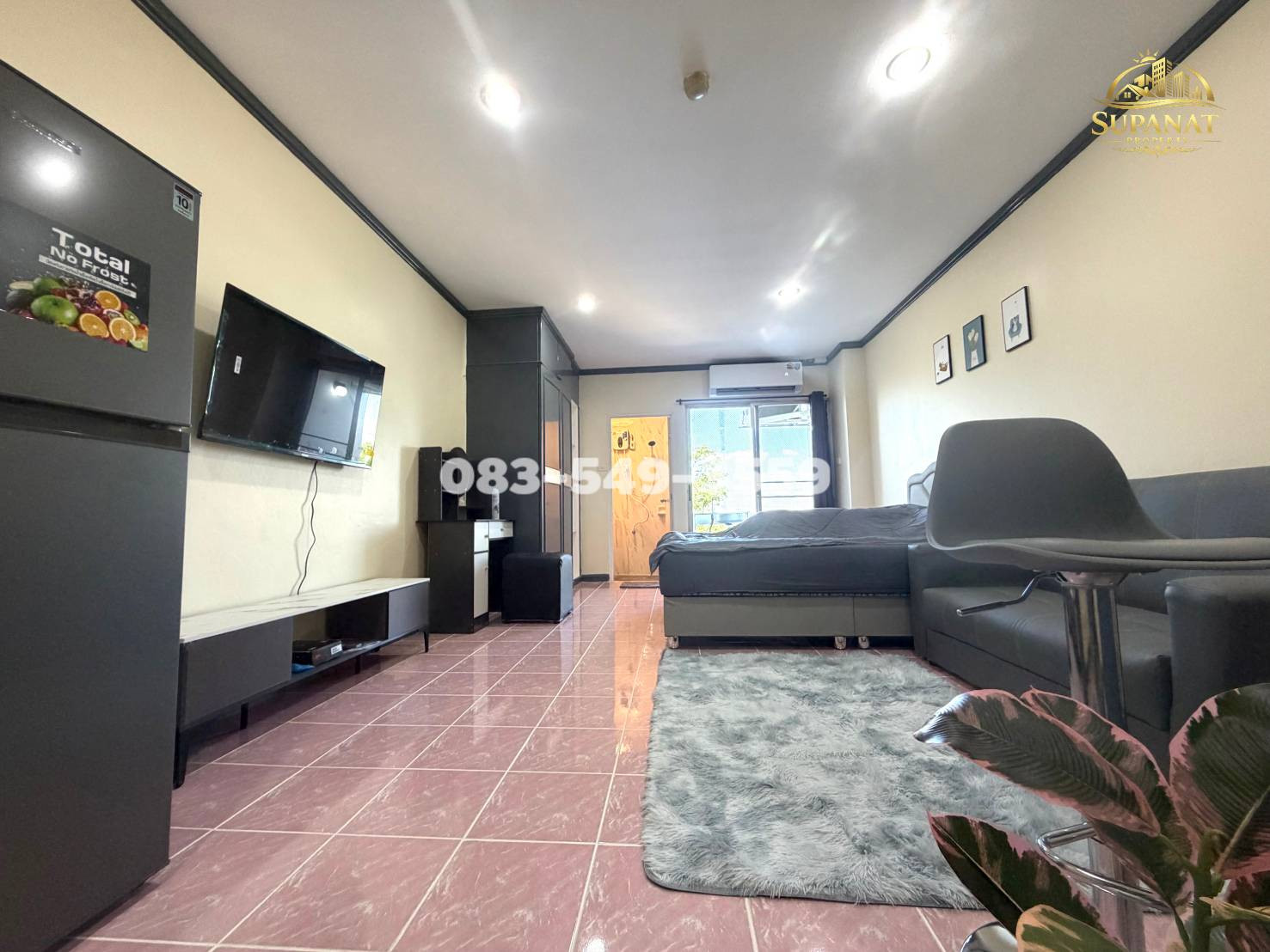 ขายห้องชุด โรจนะคอนโด ติดถนนสายเอเซีย รีโนเวทใหม่ทั้งห้อง พร้อมอยู่ ใกล้นิคมโรจนะ พระนครศรีอยุธยา