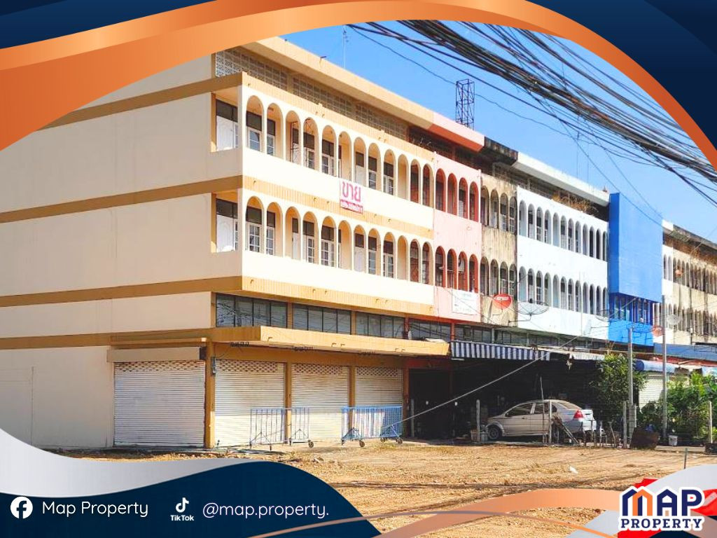 Three adjoining commercial buildings for sale, located on Phetkasem Road. A golden opportunity for i Three adjoining commercial buildings for sale, located on Phetkasem Road. A golden opportunity for i