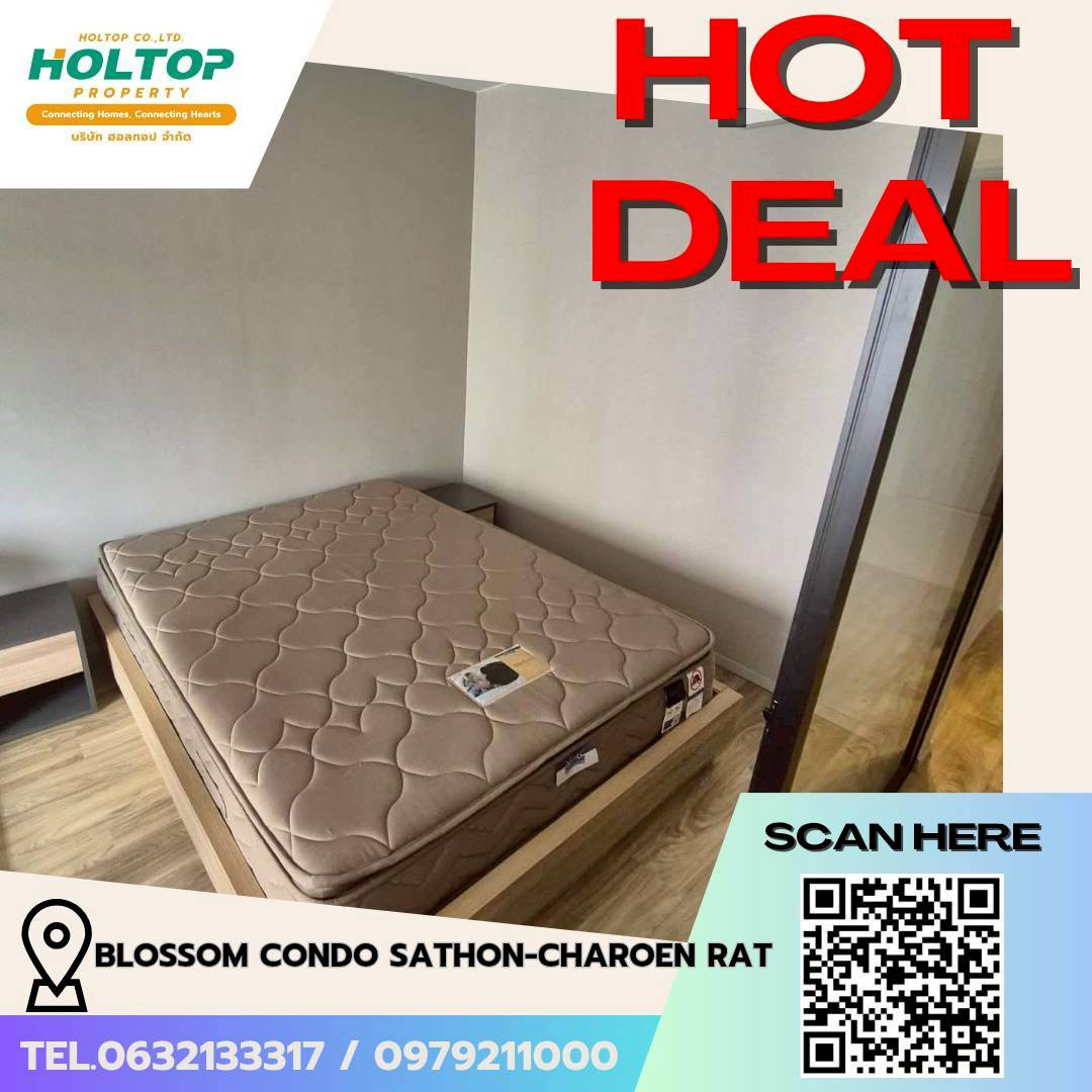 #L818🎉 230669 Condo for rent Blossom Condo Sathon–Charoen Rat #L818🎉 230669 Condo for rent Blossom Condo Sathon–Charoen Rat