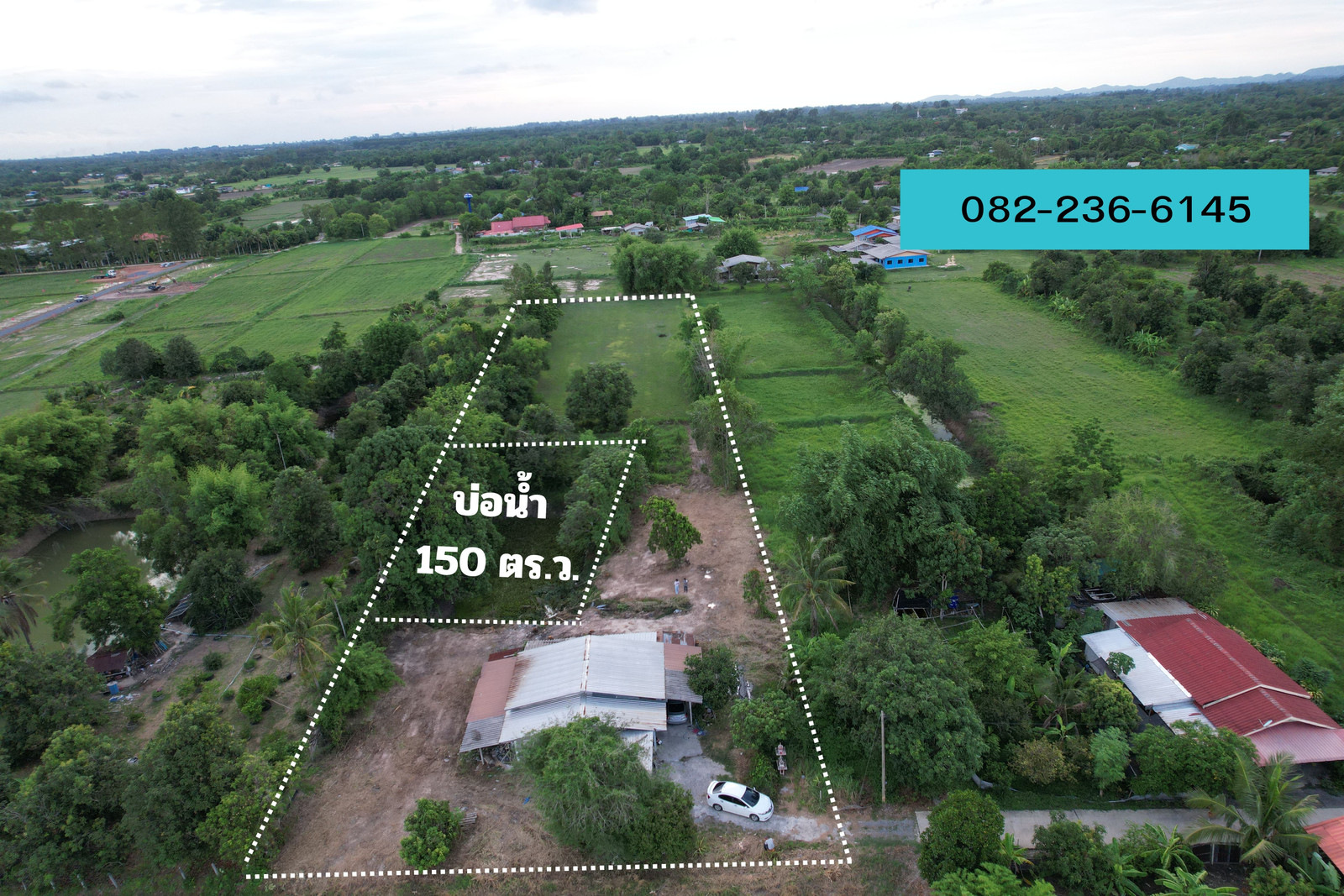 ขายที่ดินพร้อมบ้าน(มีเลขที่) เนื้อที่ 3 ไร่ 392 ตารางวา ตำบลพรหมณี มีโฉนด ขายยกแปลงพร้อมโอน 3.7 ล้านบาท – รูปที่ 4