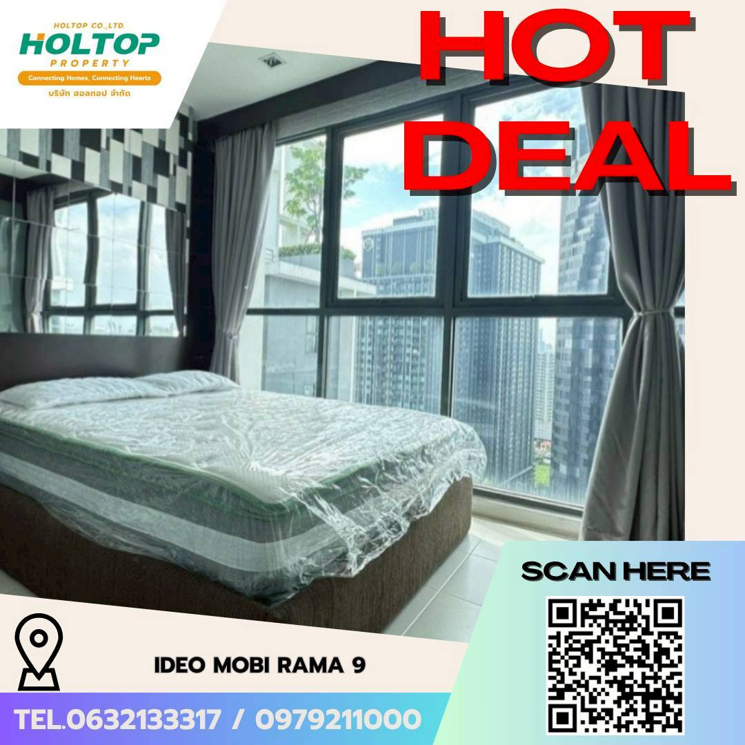 #L718🎉 170669 Condo for Sale with Tenant – Ideo Mobi Rama 9 #L718🎉 170669 Condo for Sale with Tenant – Ideo Mobi Rama 9